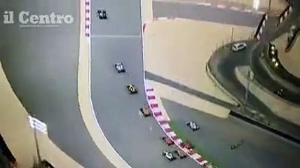 Download Video: Che paura in Formula Uno, l'auto di Grosjean si trasforma in una palla di fuoco