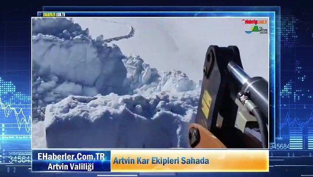 Artvin Kar Ekipleri Sahada