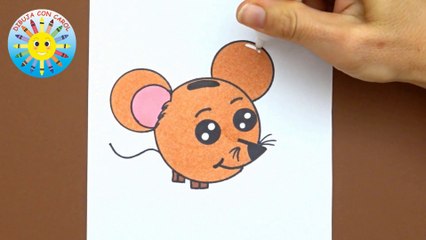 Dibuja un RATÓN de HUCHA !!! Draw a MOUSE MONEYBOX!!!