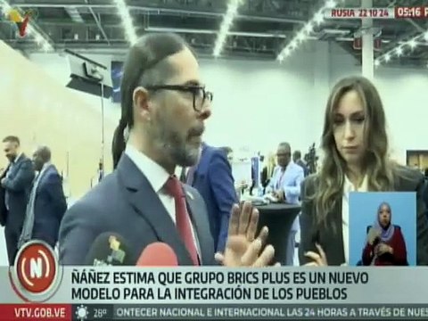 Vpdte. Sectorial Freddy Ñáñez: Lo que pase con los BRICS va a impactar a la humanidad