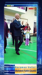 Karaman Valisi Mehmet Fatih Çiçekli, Mangala Turnuvasında Fark Yaratan Öğrencilerin ve Ailelerinin Madalya Sevincine Ortak Oldu.