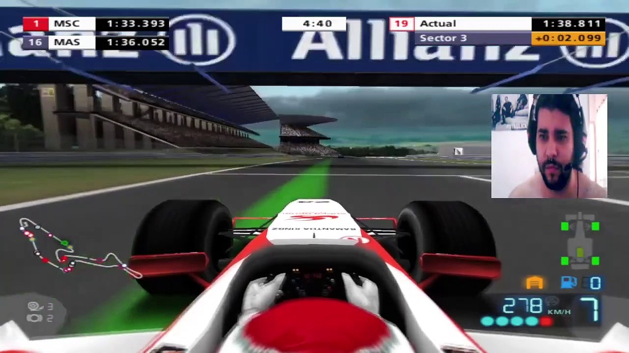 F1 2006 (PS2) CAMPEONATO MUNDIAL COM YUDI IDE (SUPER AGURI) #formula1 #f1 #ps2