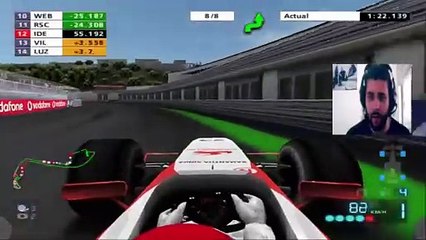 F1 2006 (PS2) CAMPEONATO MUNDIAL COM YUDI IDE (SUPER AGURI) #formula1 #f1 #ps2