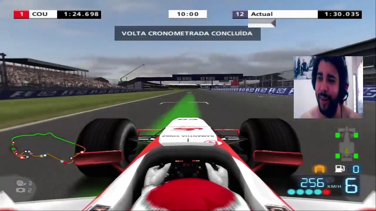 F1 2006 (PS2) CAMPEONATO MUNDIAL COM YUDI IDE (SUPER AGURI) #formula1 #f1 #ps2