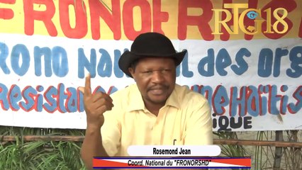 Rosemond Jean denonse 4 manb nan KEP a li di ki pa gen kat idantifikasyon nasyonal.