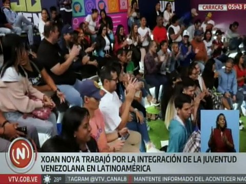 Caracas | Jóvenes latinoamericanos rinden homenaje a Xoan Noya