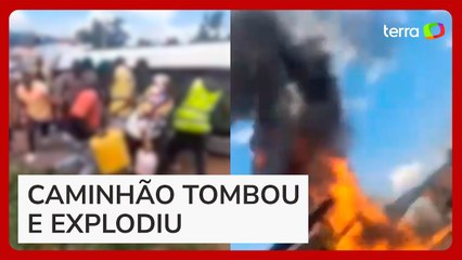 Caminhão de combustível explode e deixa ao menos 10 mortos em Uganda