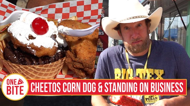 State Fair of Texas Review - Hot Cheetos Korean Corn Dog & Standing On Business (Dallas, TX) Last review from the State Fair. Back to pizza tomorrow.