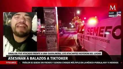 Asesinan a tiros a tiktoker 'El Chilango' en Culiacán; presumía apoyo a 'El Chapo'