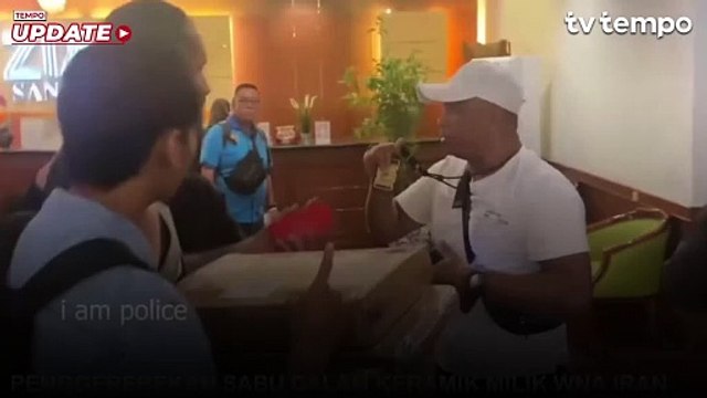 Polisi Gerebek WNA Asal Iran yang Selundupkan Sabu dalam Keramik