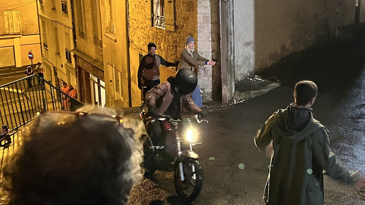 Sur le tournage de "Meurtres en Périgord vert" en Dordogne