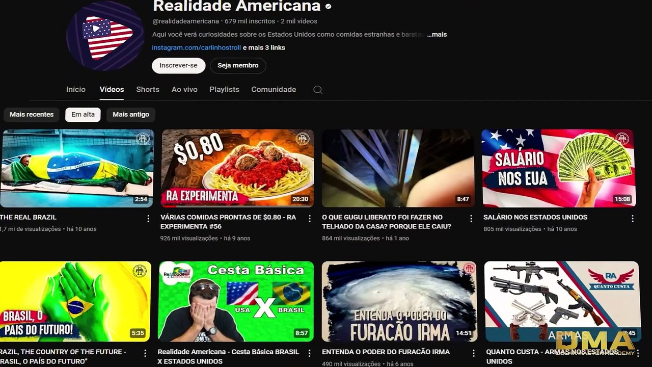 Vídeo Vendas - DMA