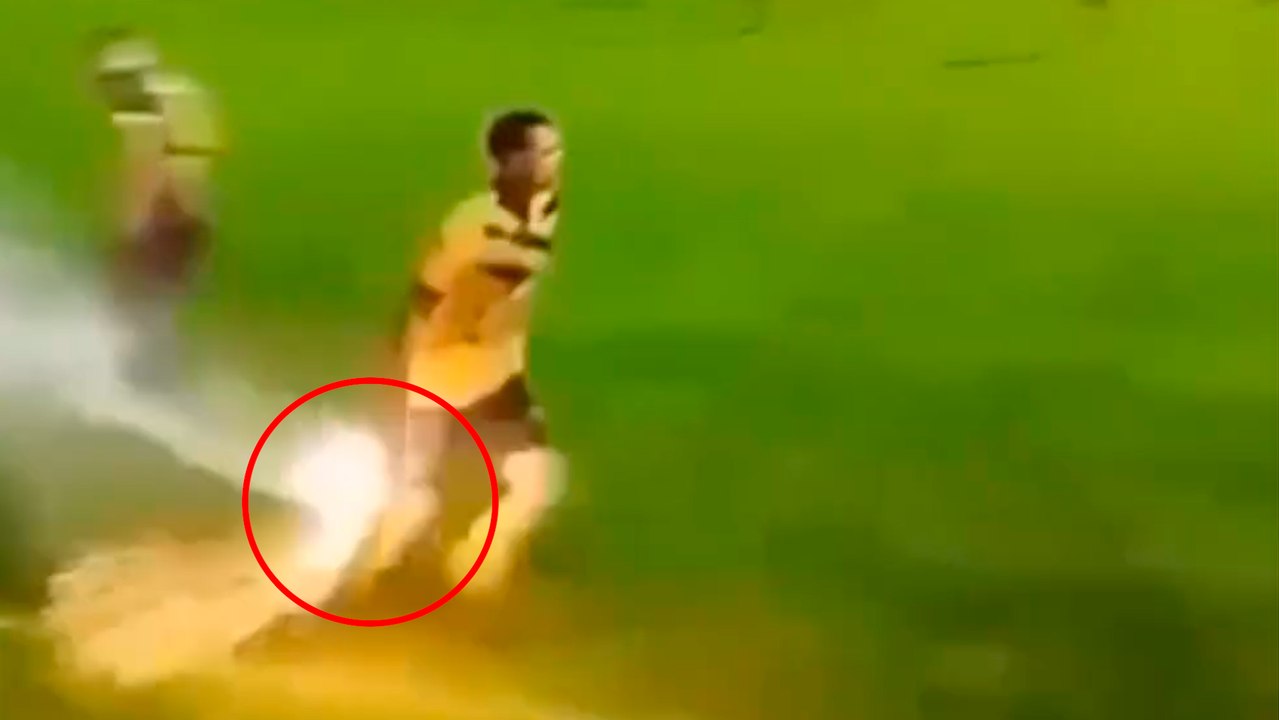 Bélgica: Jugador de futbol pierde un dedo de la mano al intentar lanzar un petardo