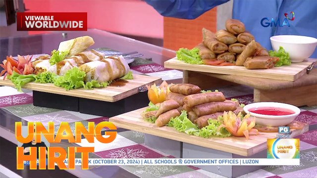 PANSIT SA LUMPIA?! PAANDAR NI LUMPIA QUEEN ABI MARQUEZ | Unang Hirit