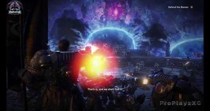 Epic Moment Lord Calgar Saves the Space Marines in Warhammer 40K - Space Marine 2 Scene