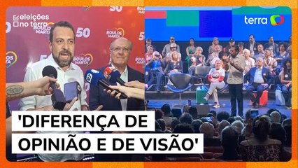 Boulos agradece apoio de Alckmin e diz que frente ampla é necessária para enfrentar extrema direita