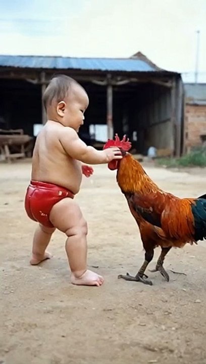 Fighting scenes with Hen