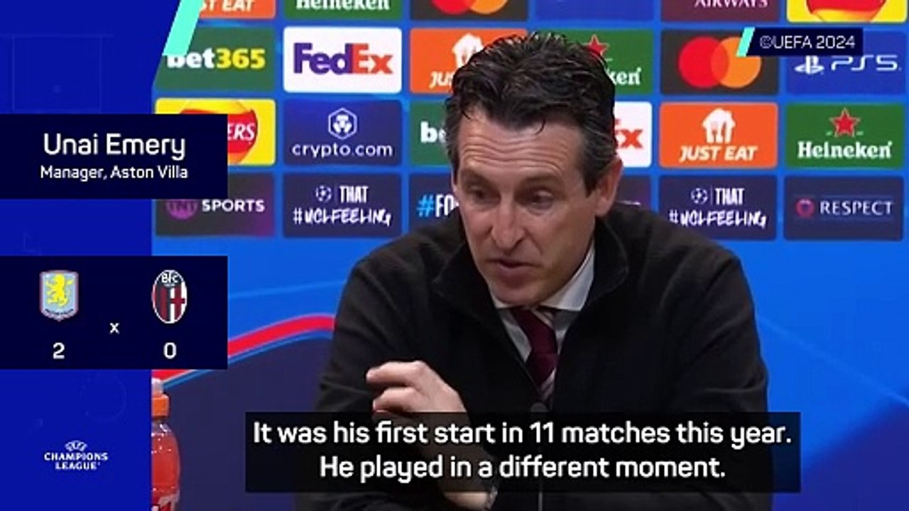 Emery displays no issue with Duran's substitution reaction