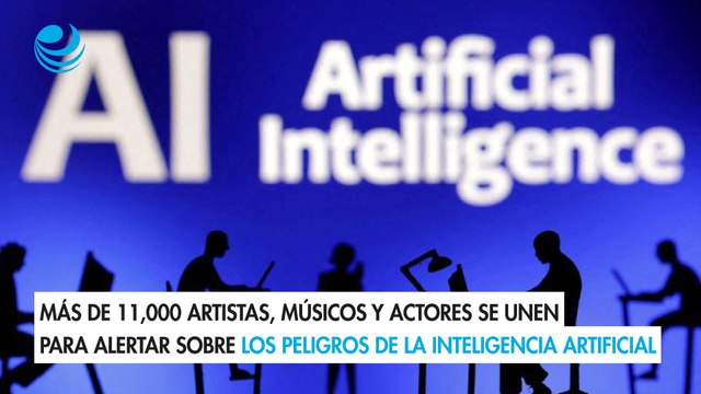 Más de 11,000 artistas, músicos y actores se unen para alertar sobre los peligros de la inteligencia artificial