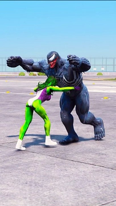 Spiderman and Friends RUN from Hulk's Crew in Hilarious Cartoon Chaos?