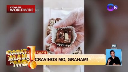 Kakaibang paandar sa paborito nating graham dessert, tikman | Dapat Alam Mo!