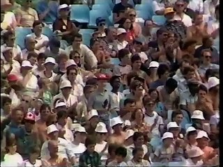 ALLAN LAMB 100  v WEST INDIES 4th TEST MATCH OLD TRAFFORD  1984