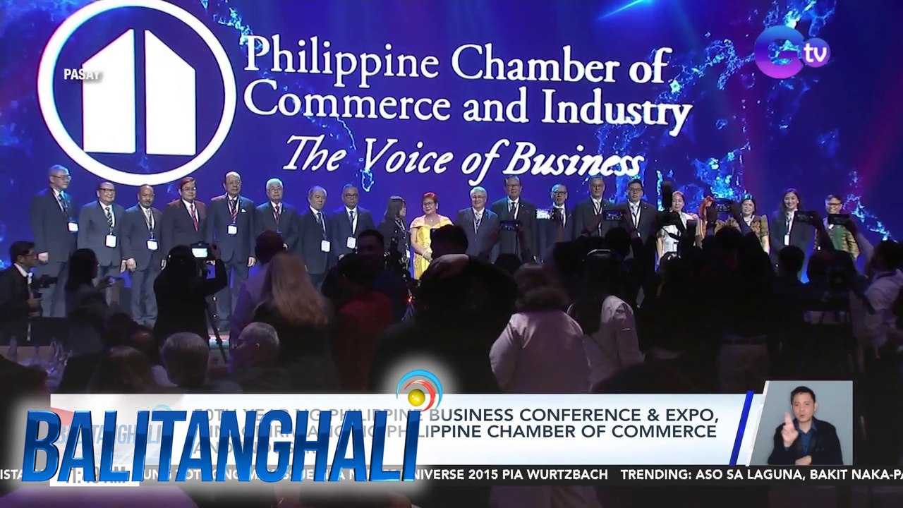 50th year ng Philippine Business Conference & Expo, ipinagdiriwang ng Philippine Chamber of Commerce and Industry | Balitanghali