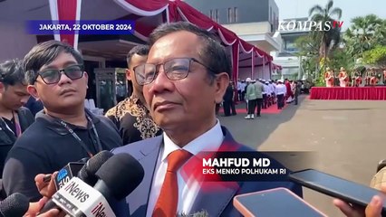 Respons Mahfud MD soal Mayor Teddy Jadi Seskab: Biarkan Bekerja Dahulu Menurut Saya