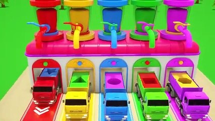 Wheels On the Bus song - Giant wheels jumping out of a high slide - Baby Nursery Rhymes & Kids Songs