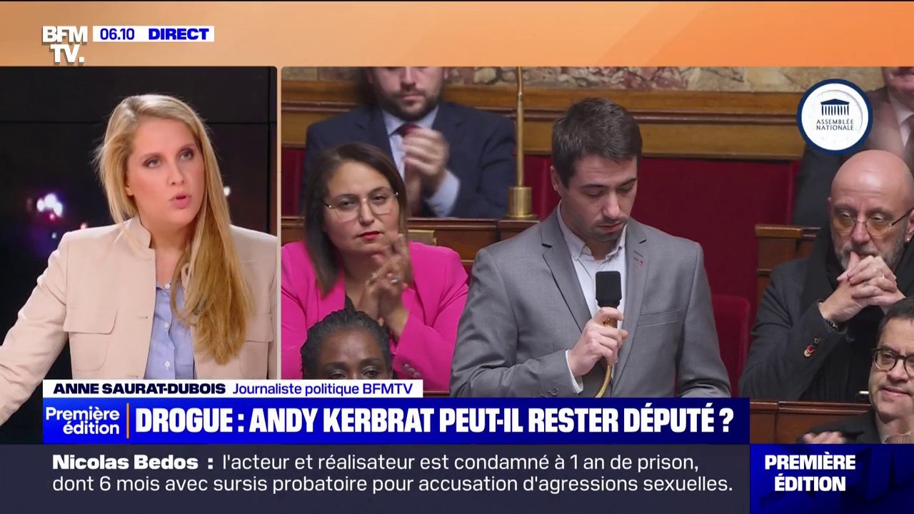 Flagrant délit d'achat de drogue: Andy Kerbrat...