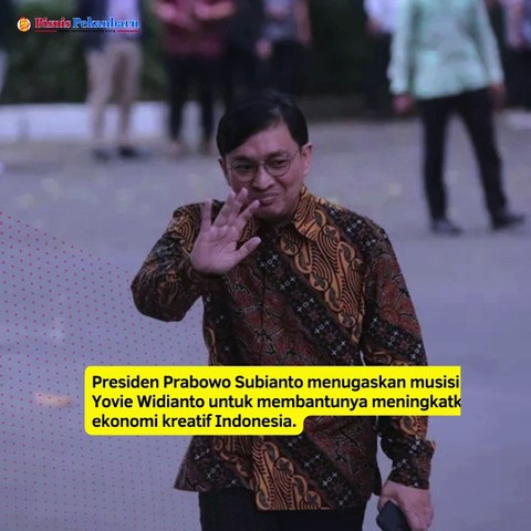 Yovie Widianto Jadi Staf Khusus