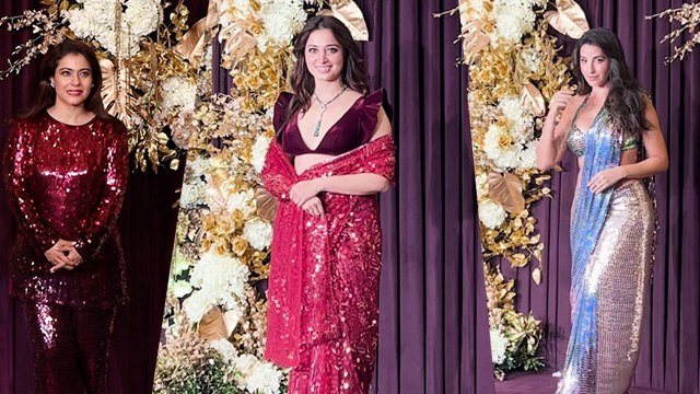 Manish Malhotra Diwali Party: Nita Ambani, Shilpa Shetty, Rekha, Janhvi & Other Celebs Full Video