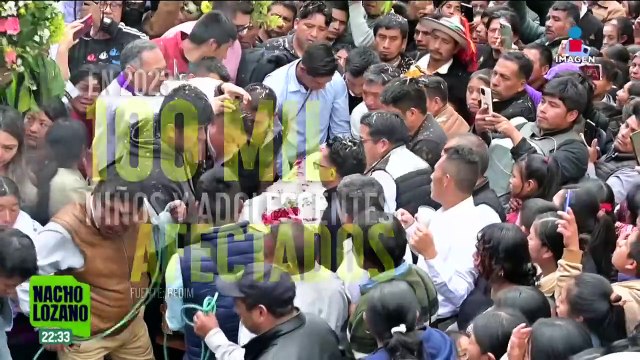 Dan el último adiós al padre Marcelo en San Andrés Larráinzar, Chiapas