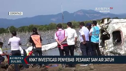 KNKT Investigasi Penyebab Pesawat Sam Air Jatuh