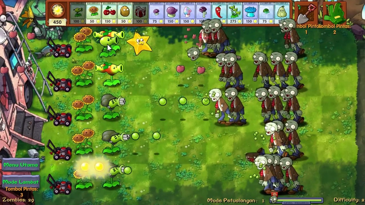 Plants Vs Zombie Fusion