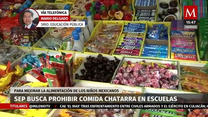 SEP busca mejorar la alimentación de los niños prohibiendo la venta comida chatarra en las escuelas