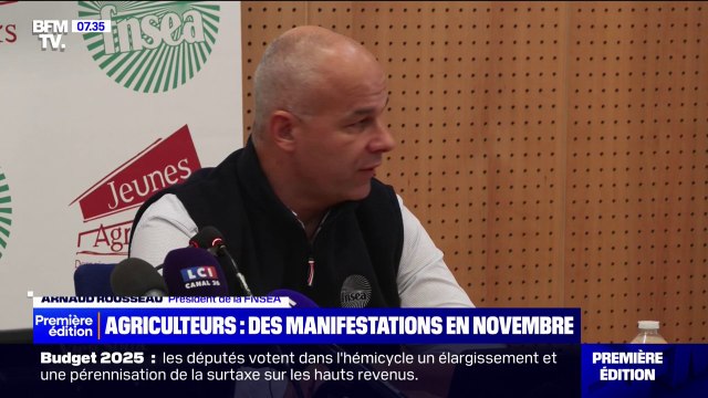 Les agriculteurs appelés à manifester à partir du 15 novembre