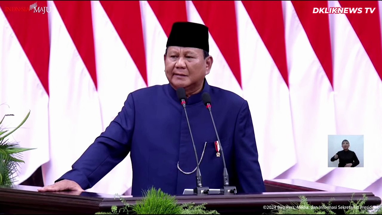 Pidato Pertama sebagai Presiden, Prabowo Lantang Suarakan Pemberantasan Korupsi- Pejabat Harus Beri Contoh