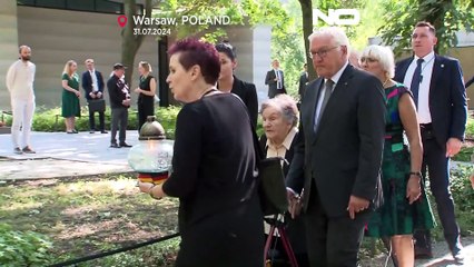 Steinmeier bittet um Vergebung 80 Jahre nach dem Warschauer Aufstand