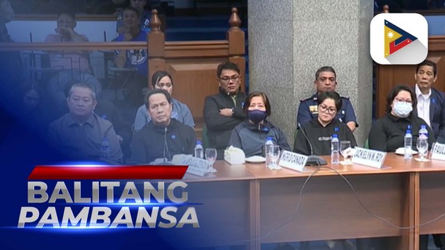 Religious leader Apollo Quiboloy, humarap sa pagdinig ng Senado kaugnay ng mga akusasyon laban sa kaniya