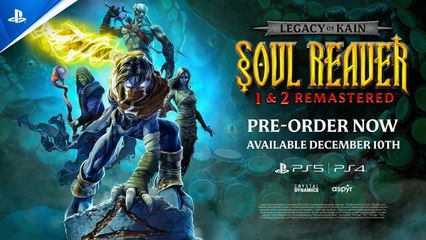 Legacy of Kain Soul Reaver 1 & 2 Remastered - Boss Reveal | PS5 & PS4 Games