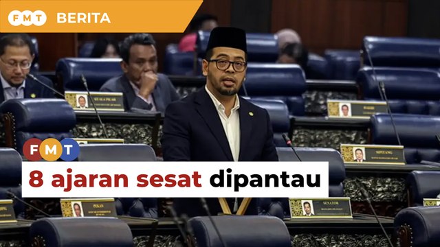 8 ajaran sesat dipantau, 12 dalam risikan, kata timbalan menteri
