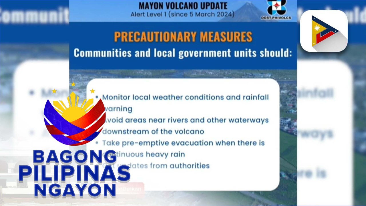 Panayam kay Phivolcs Director Dr. Teresito Bacolcol kaugnay ng lahar advisory mula sa Bulkang Mayon