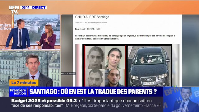 7 MINUTES POUR COMPRENDRE - Enlèvement de Santiago: la traque des parents se poursuit en Belgique