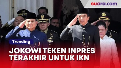 Diam-diam Jokowi Teken Inpres Terakhir Untuk IKN, Ditujukan Ke Empat Menteri
