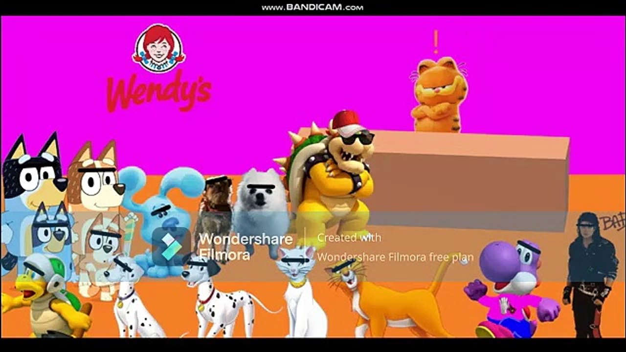 Dailymotion Poop Bowser Shuts Down Wendy's