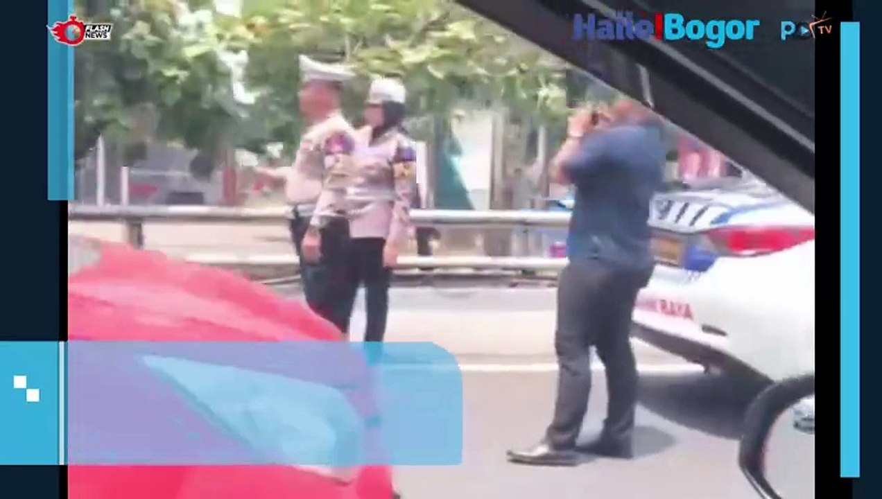 Viral! Polisi Dihukum 'Squat Jump' di Pinggir Tol: Tindakan Tegas Atasan Jadi Sorotan!