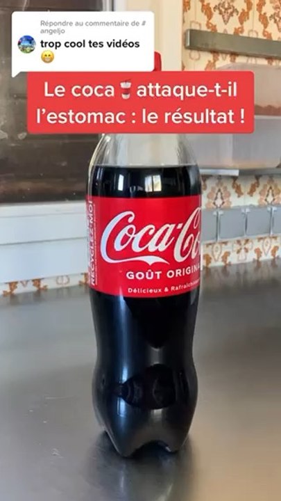 Le coca attaque-t-il l’estomac ? Part 2