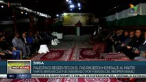 Palestinos residentes en Siria rindieron homenaje al mártir Yahya Sinwar