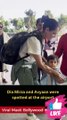 Dia Mirza and Avyaan were spotted at the airport